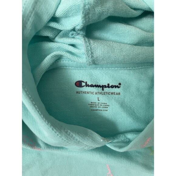 Champion Sweater Girls Pullover Hoodie With Pocket Size Large - Picture 5 of 7